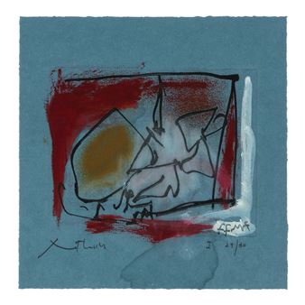 Untitled (State I - Robert Motherwell