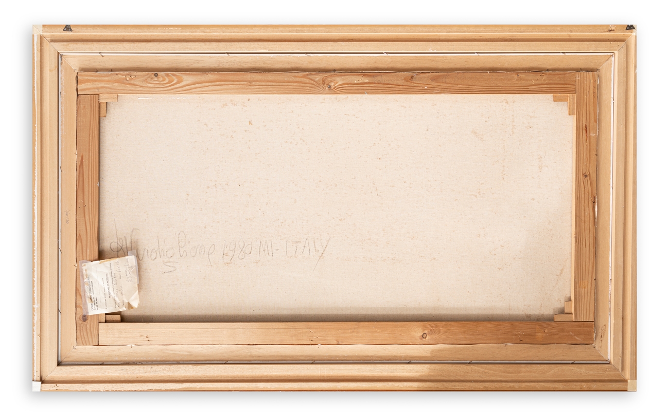 Artwork by Domenico Verdiglione, Senza Titolo, Made of oil on canvas