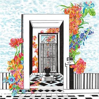 Chourouk Hriech: Les ciels que nous portons - Galerie Anne-Sarah Bénichou