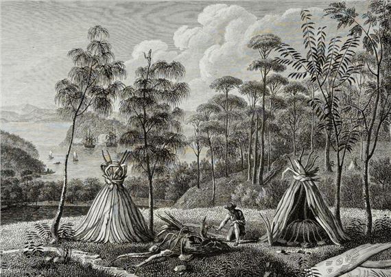 View of Van Diemen's Land by François Péron, 1807-1816