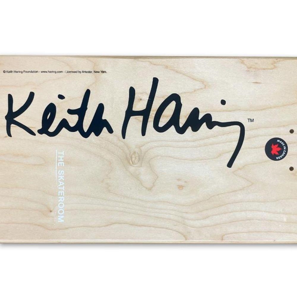 Artwork by Keith Haring, Free South Africa, Made of Mixed Media