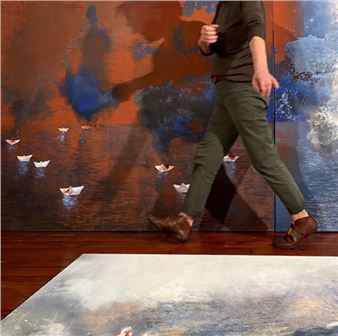 "Edge of Illusions": Ukrainian, Latvian, and American artists confront conflict and fragility in new exhibit