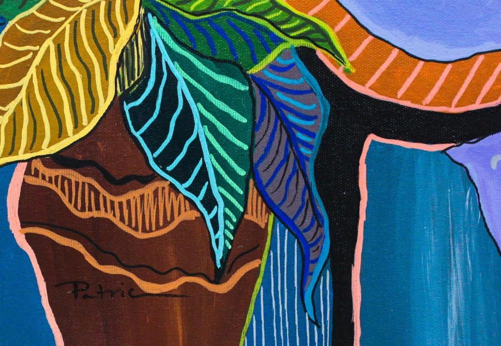 Artwork by Patricia Govezensky, With Friends, Made of Acrylic On Canvas