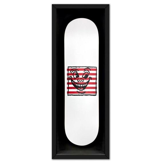 Untitled (Smile On Stripes