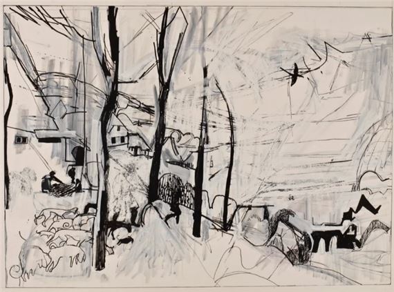 Stephanie Franks: Kind of Blue - Bowery Gallery