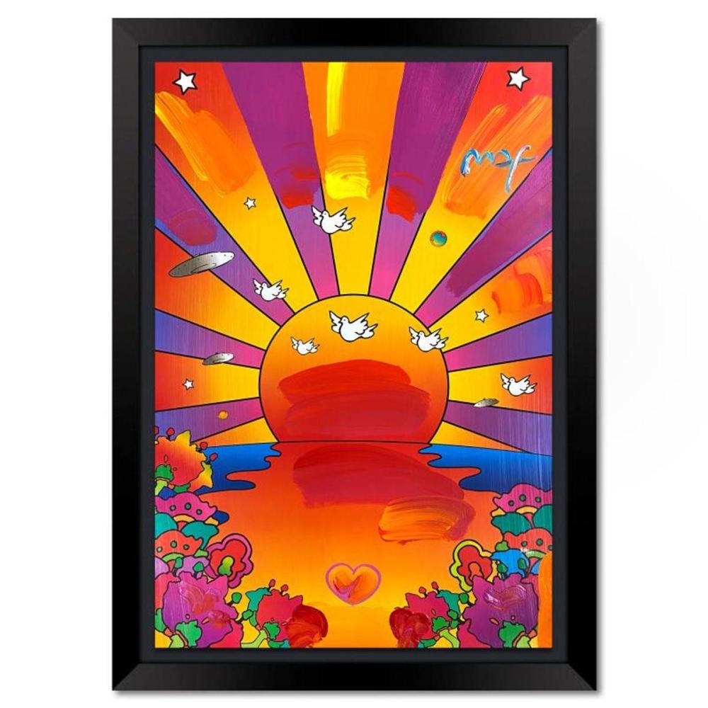 Peter Max | Sunrise 2000 | MutualArt