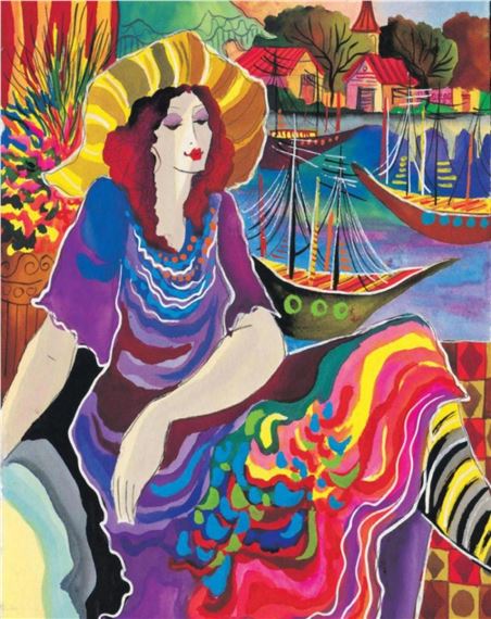 Lady by the Bayside - Patricia Govezensky