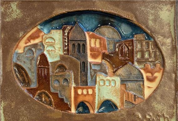 Ceramic tile - Ruth Faktorowicz