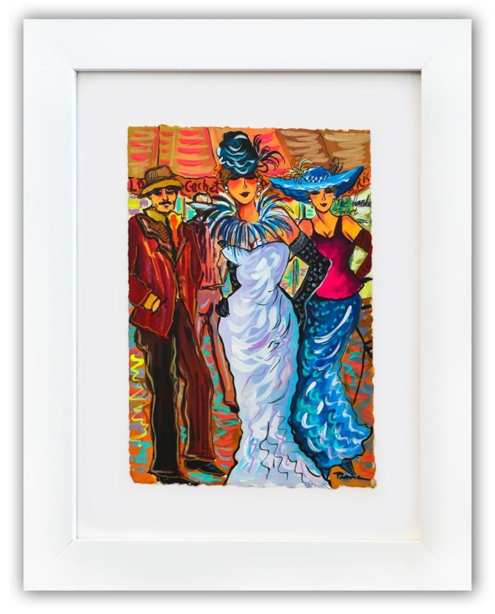 Artwork by Patricia Govezensky, New Look, Made of Original Watercolor