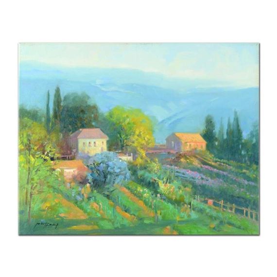 Misty Blue by Ming Feng