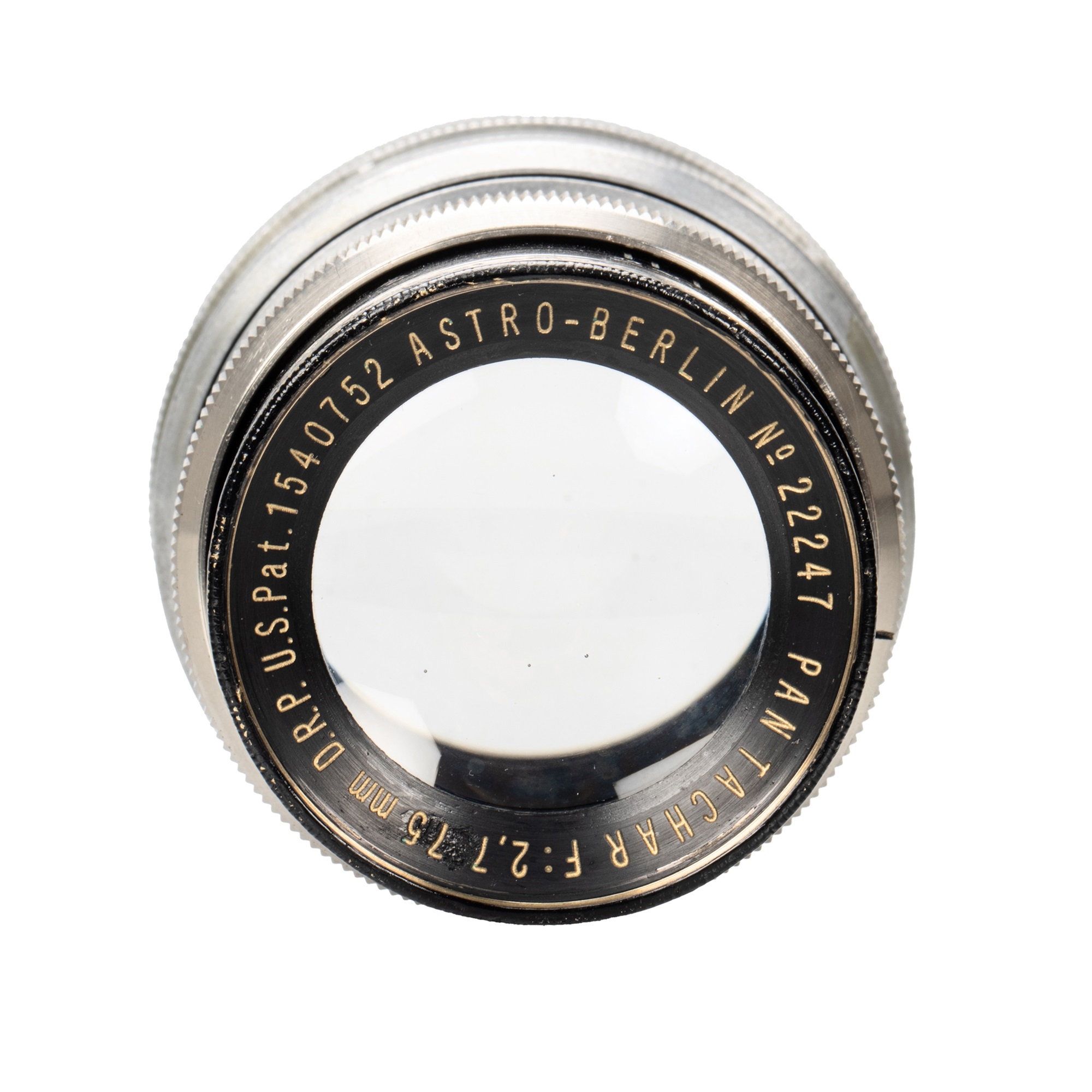 Artwork by Astro, Astro-Berlin Pan-Tachar 2.7/75mm
no. 22247, Made of gel