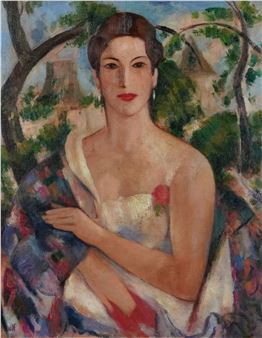 Half length portrait of a female