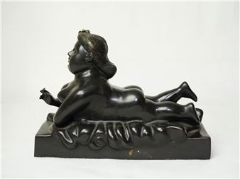 Woman Smoking - Fernando Botero