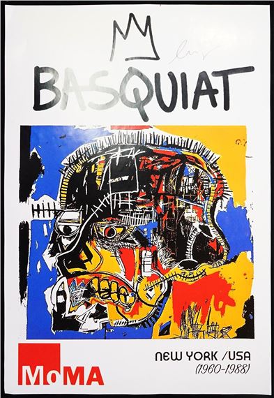 Signed Poster - Jean-Michel Basquiat