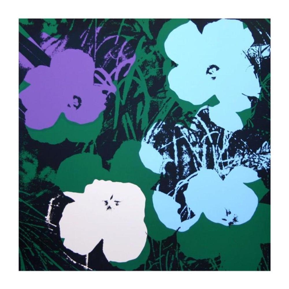 Artwork by Andy Warhol, Flowers Portfolio, Made of Silk Screen Prints