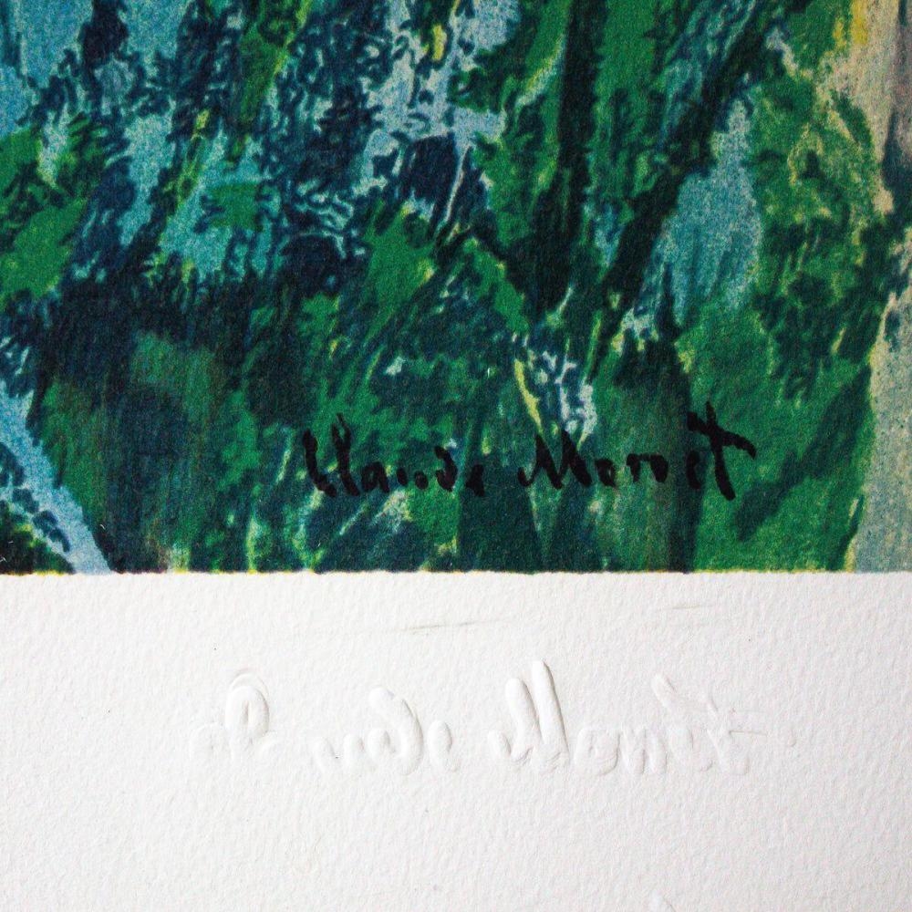 Artwork by Claude Monet, Iris, Made of Lithograph