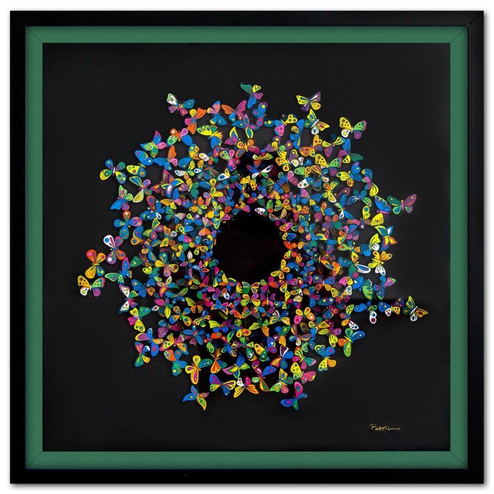 Artwork by Patricia Govezensky, Sunlight, Made of 3D Multilayered Woodcut