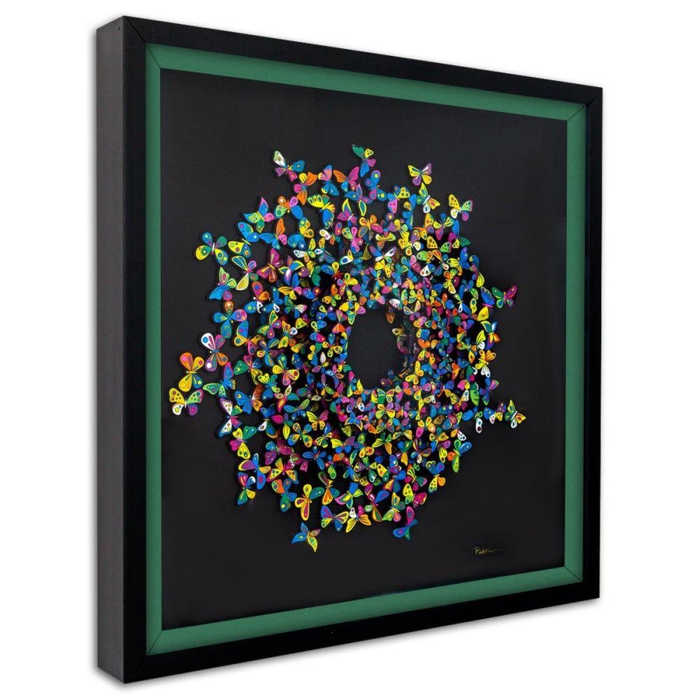 Artwork by Patricia Govezensky, Sunlight, Made of 3D Multilayered Woodcut