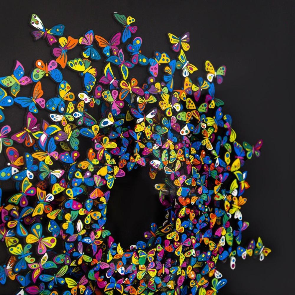 Artwork by Patricia Govezensky, Sunlight, Made of 3D Multilayered Woodcut