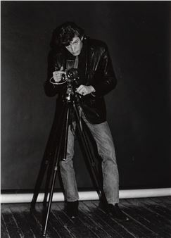 ENRICA SCALFARI (*1955)
Robert Mapplethorpe in his studio, New York 1983 - Robert Mapplethorpe