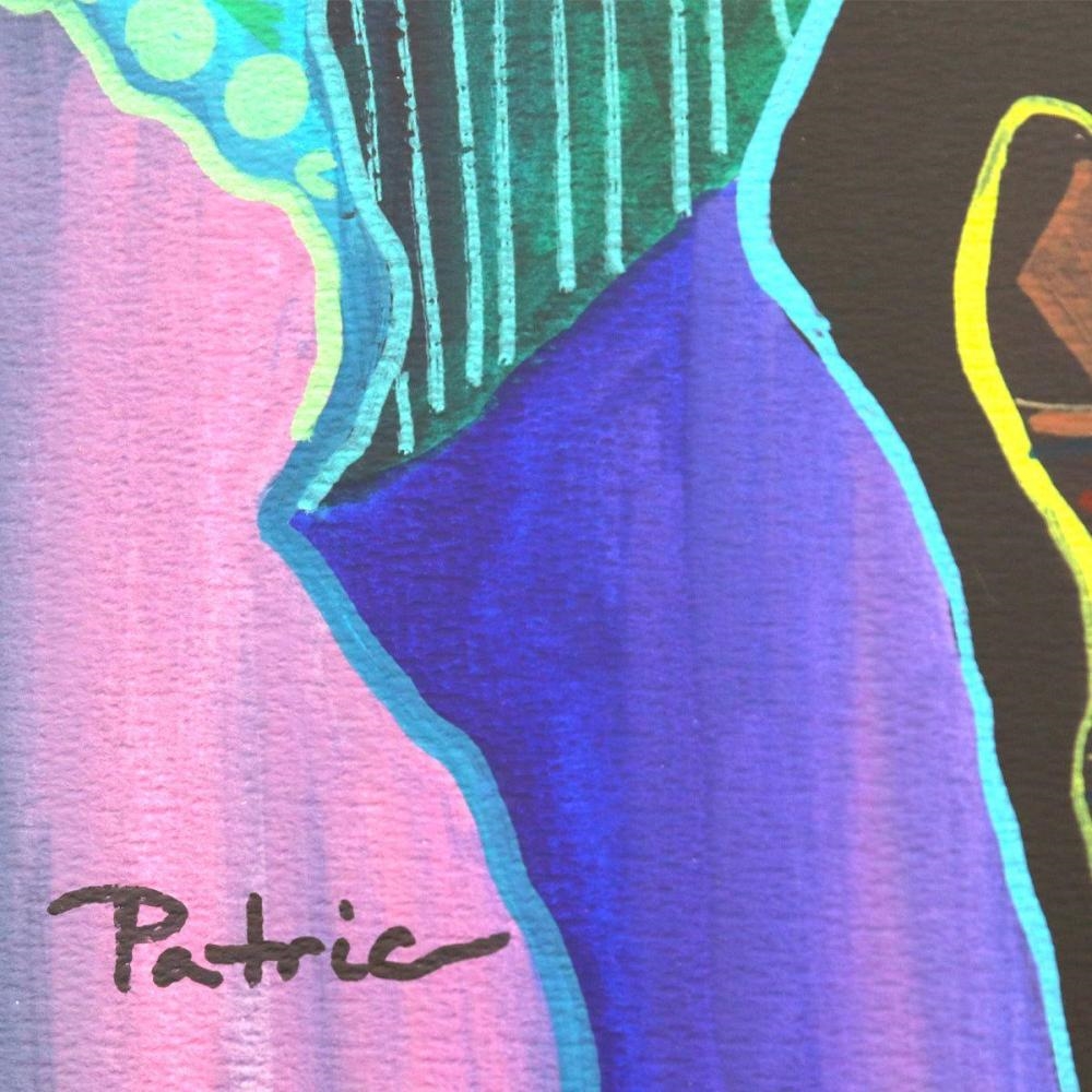 Artwork by Patricia Govezensky, Vivid Encounter, Made of Original Watercolor On Paper