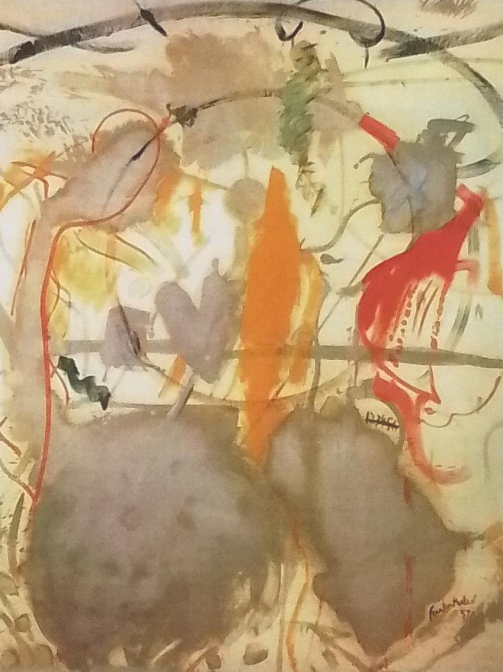 Artwork by Helen Frankenthaler, Abstract Portfolio Print, Made of Portfolio Print