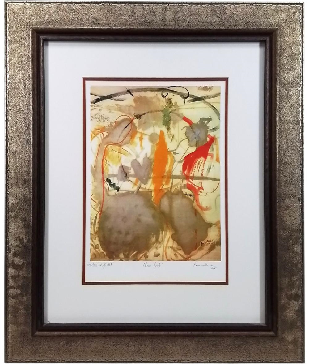 Artwork by Helen Frankenthaler, Abstract Portfolio Print, Made of Portfolio Print
