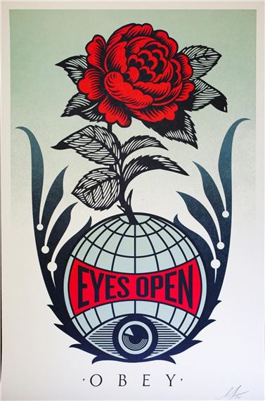Eyes Open - Shepard Fairey