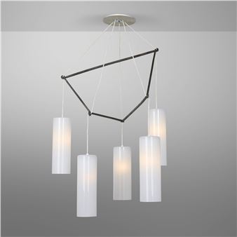 Five-light chandelier - Richard Tuttle