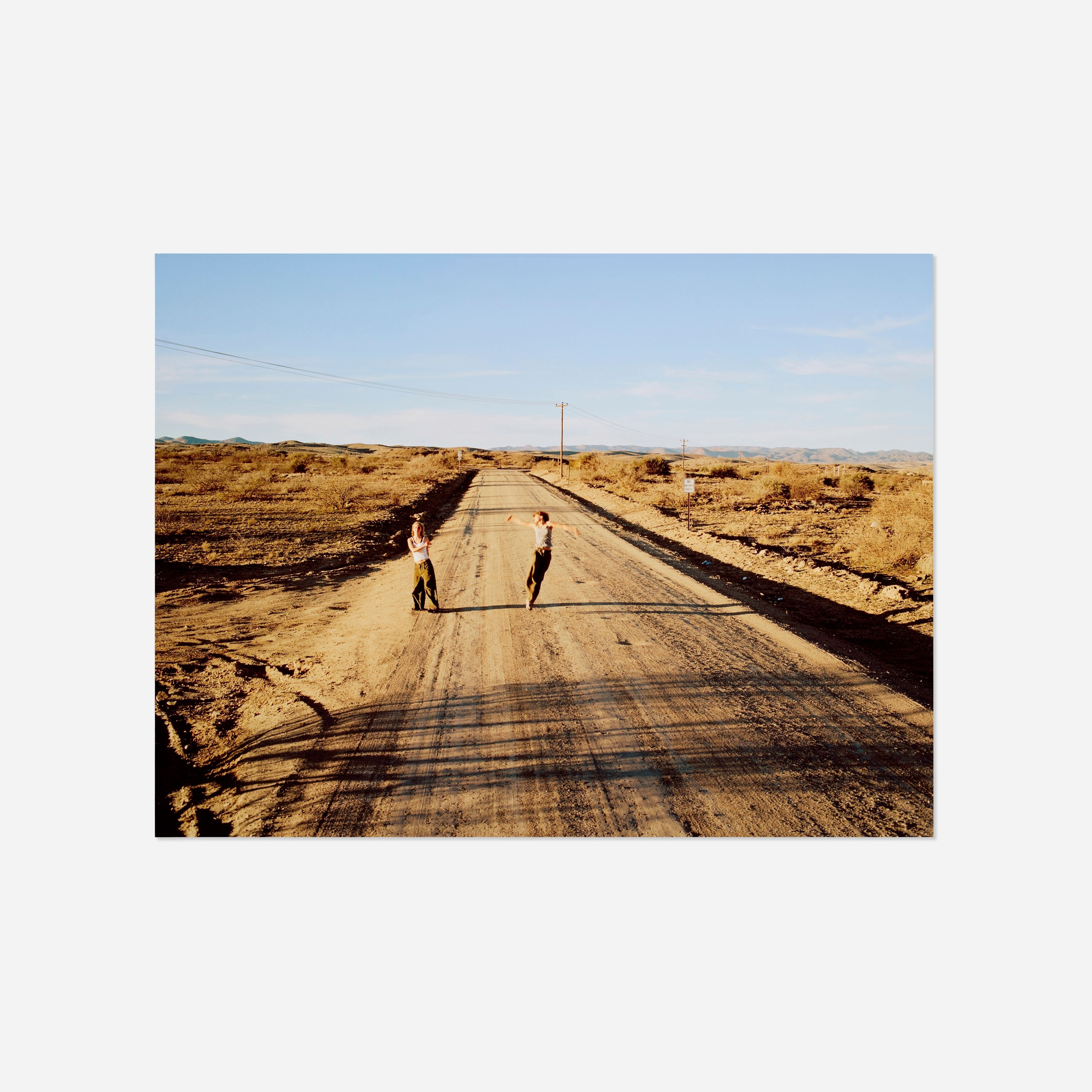Artwork by Justine Kurland, Broadway (Joy, Made of Digital Pigment Print Mounted To Sintra