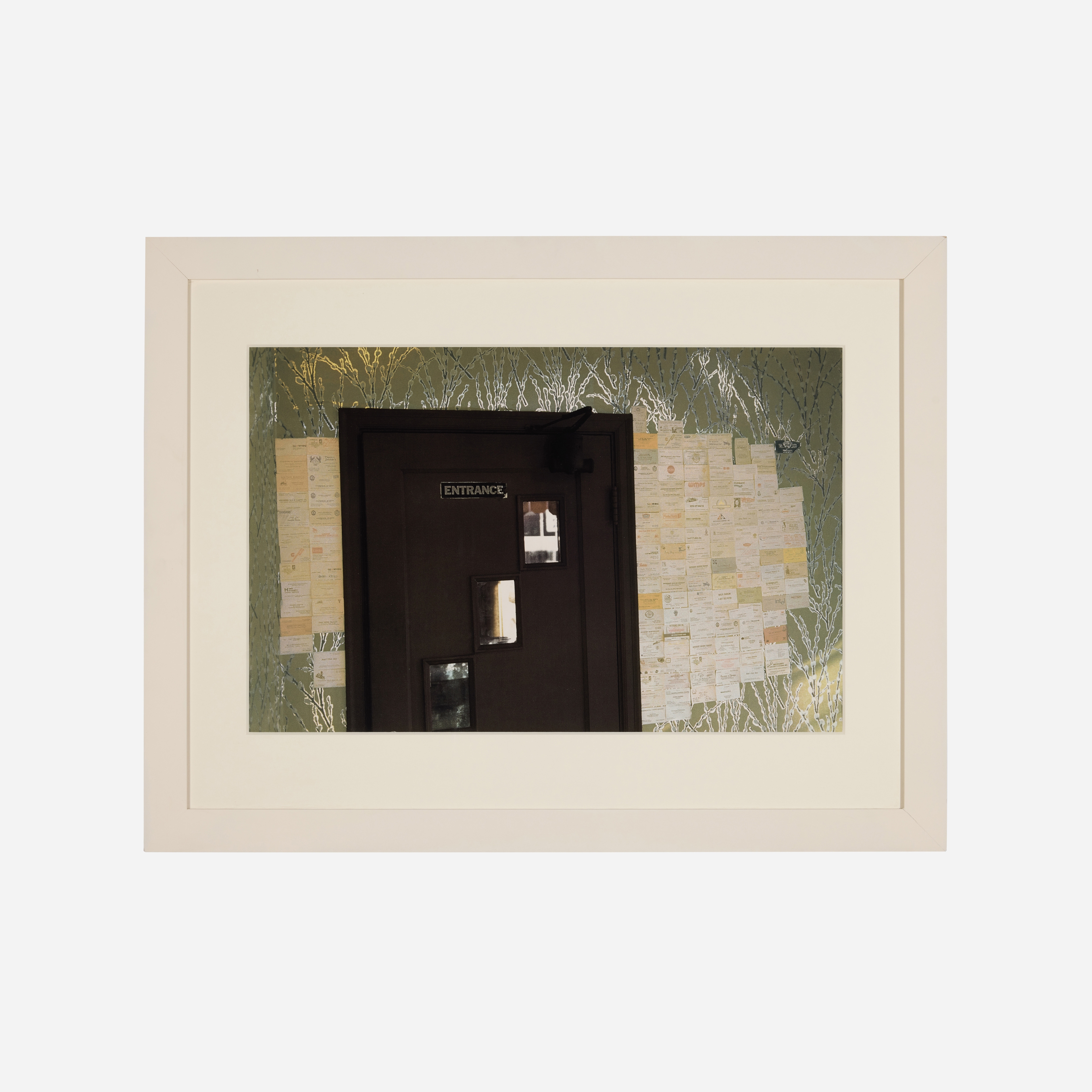 Artwork by William Eggleston, Tennessee (Brown Door), Made of Dye transfer print