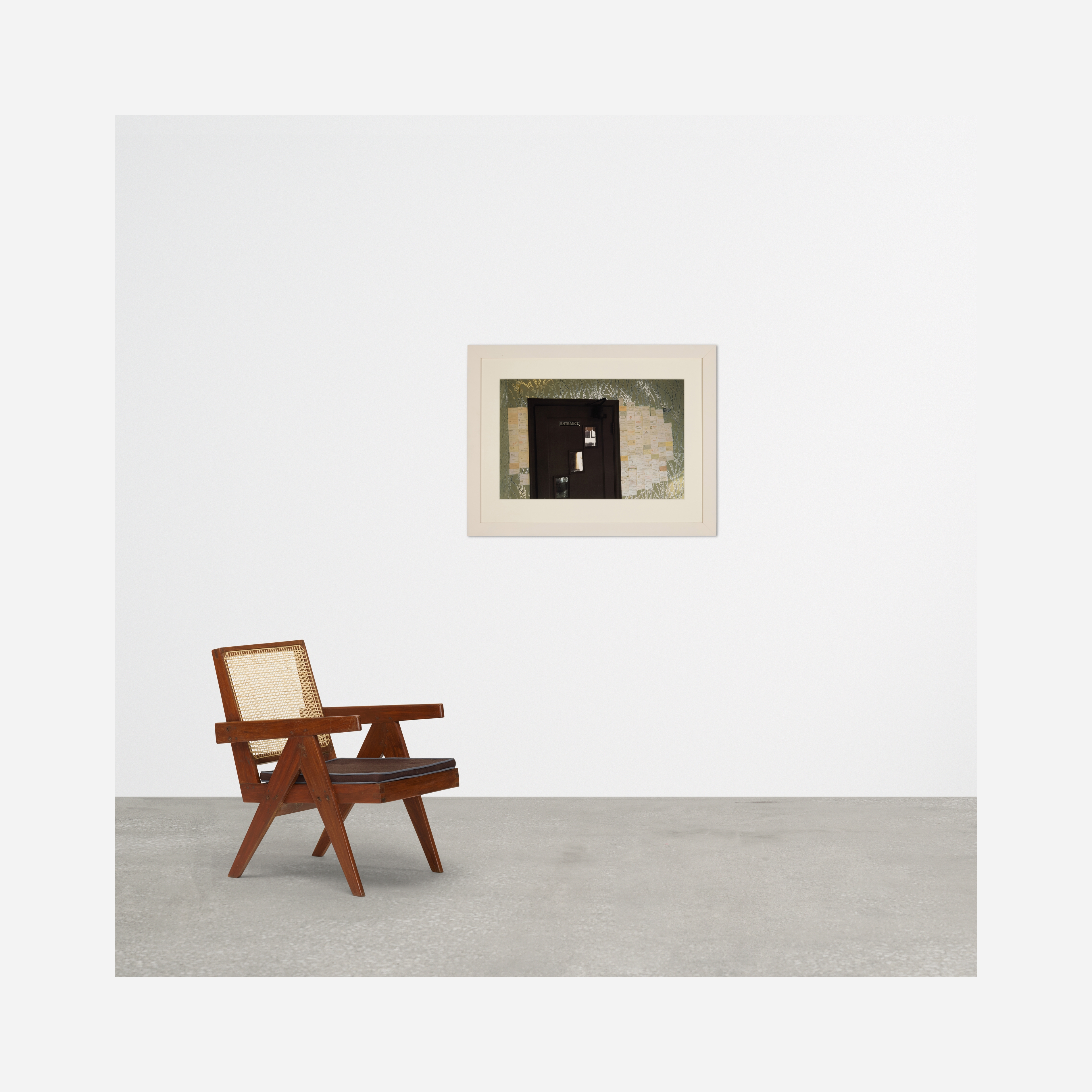 Artwork by William Eggleston, Tennessee (Brown Door), Made of Dye transfer print