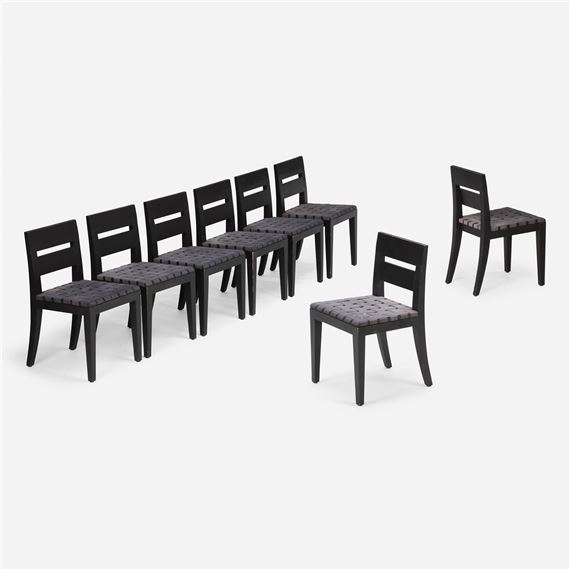 Archipel chairs, set of eight - Christian Liaigre