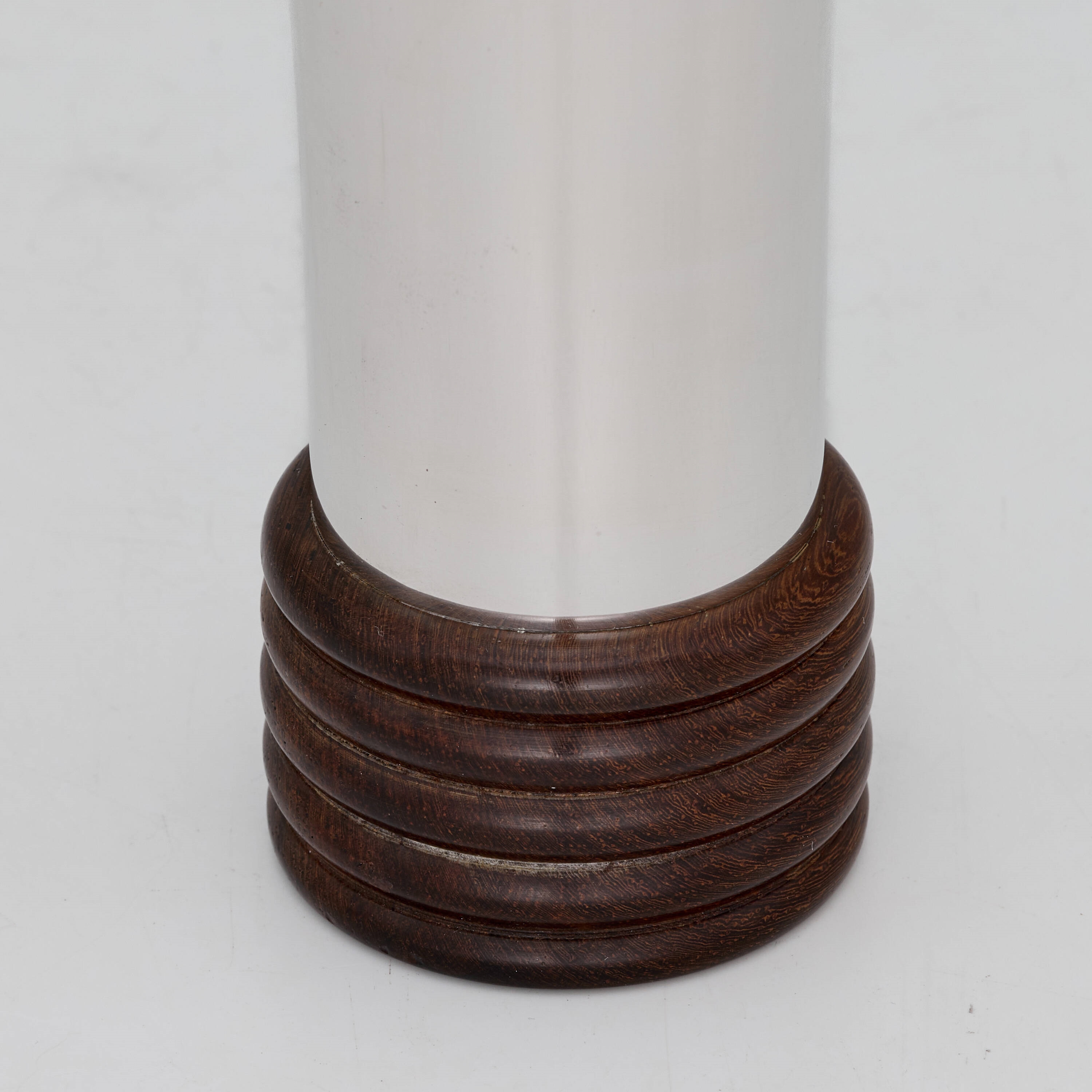 Artwork by Jean Puiforcat, Vase, Made of Silver, Rosewood