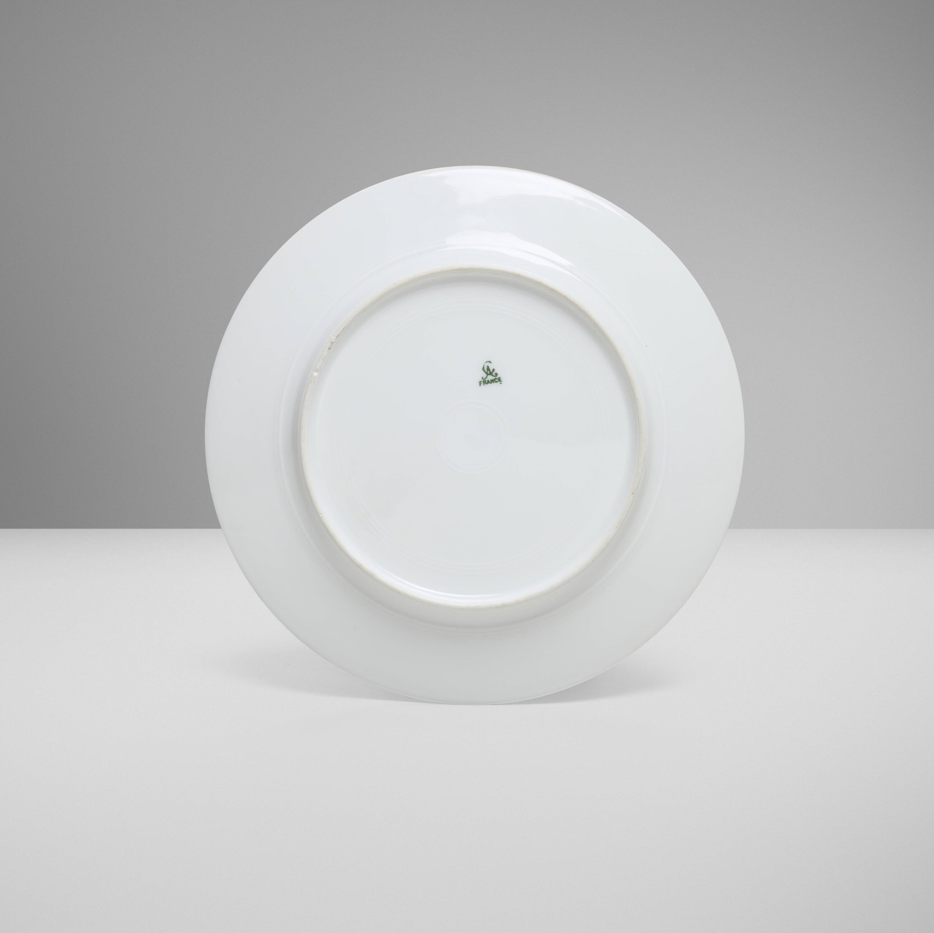 Artwork by Charles Ahrenfeldt, Martha Washington centennial plate, Made of Gilt And Painted Porcelain