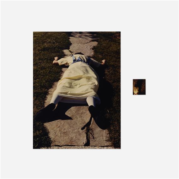 Untitled #6 (Magic Ass); Untitled #11 (Wonder Series) - Anna Gaskell