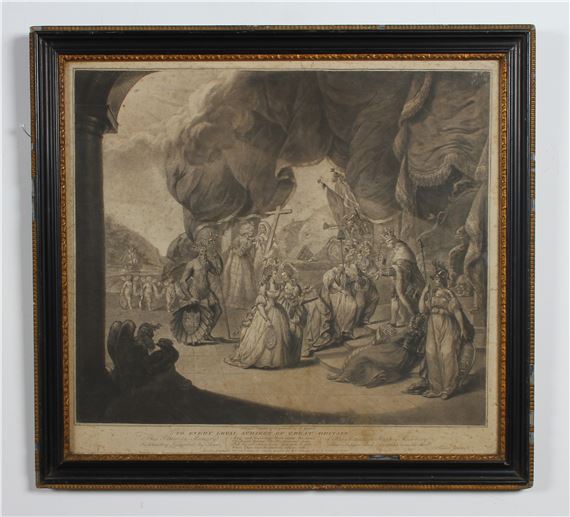 Neptune paying his respects to George III - Isaac Walter Jenner