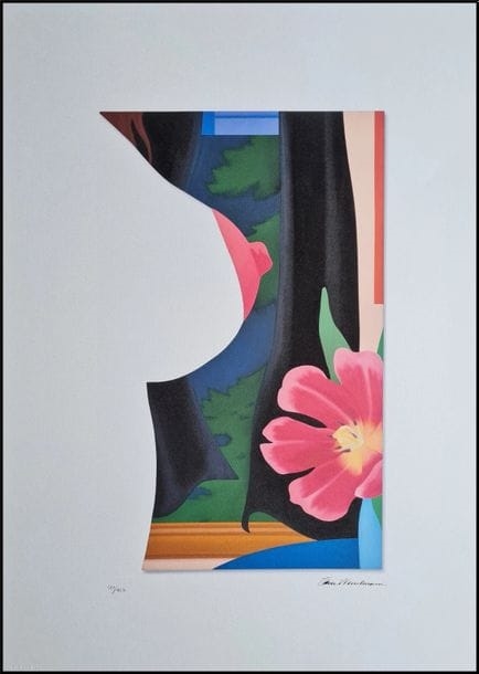 Artwork by Tom Wesselmann, Lady's Bedroom, Made of Color Print On Beaux-Arts Paper