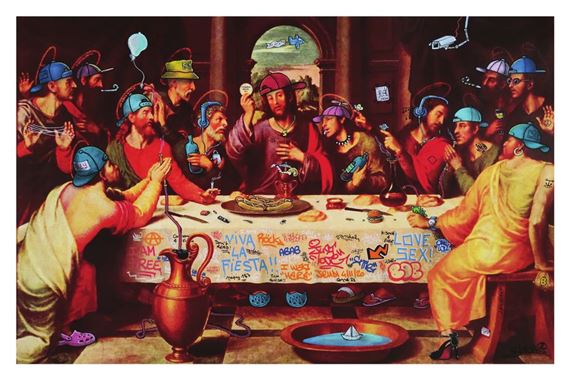 La Cène by Maxim Blachere