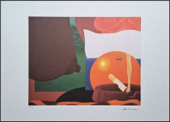 Bedroom Painting by Tom Wesselmann