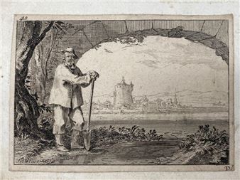 Divers desseins de figures dédiés à Mons - Sébastien Le Clerc the Elder‏