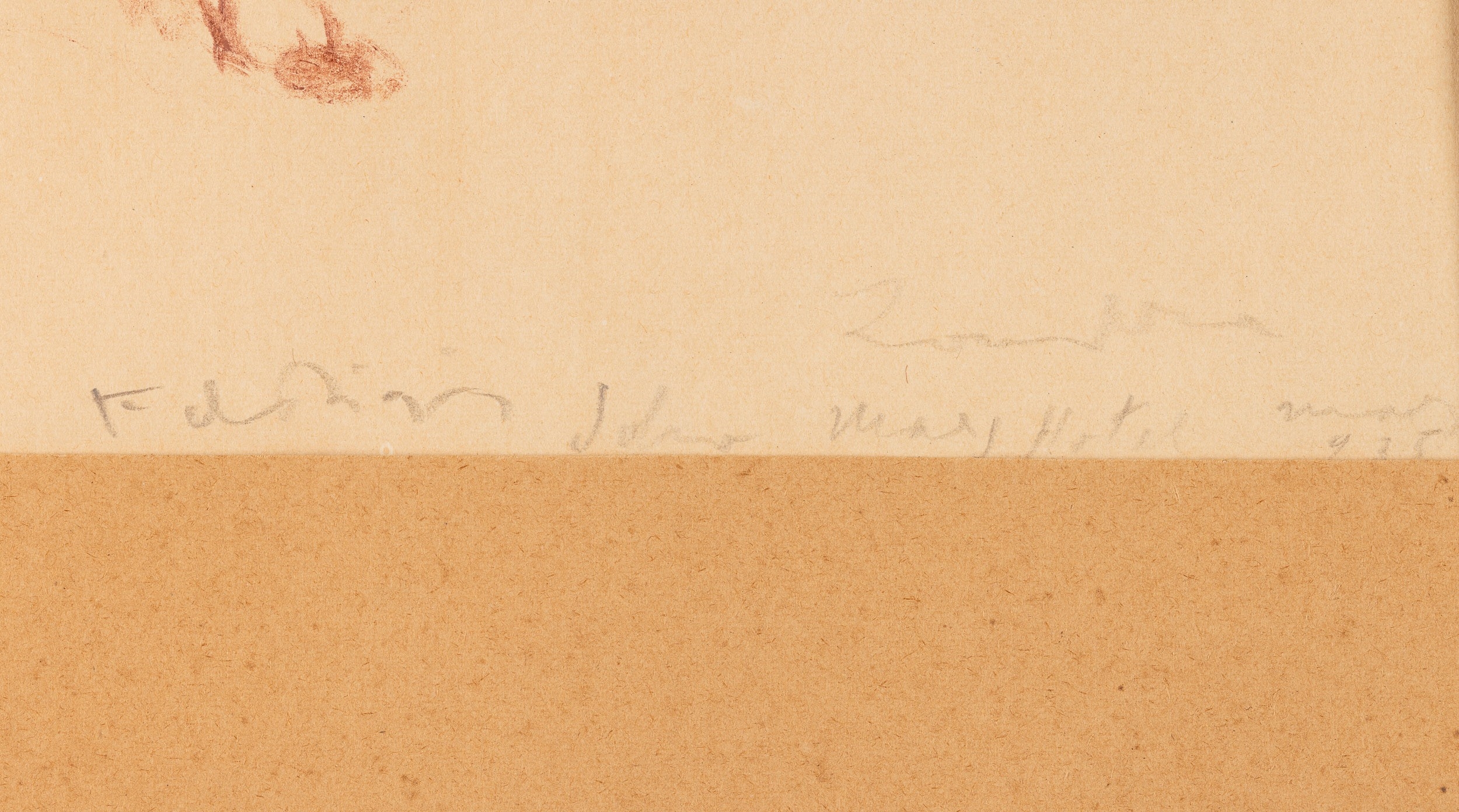 Artwork by Filippo de Pisis, Cane, 1935, Made of matita su carta