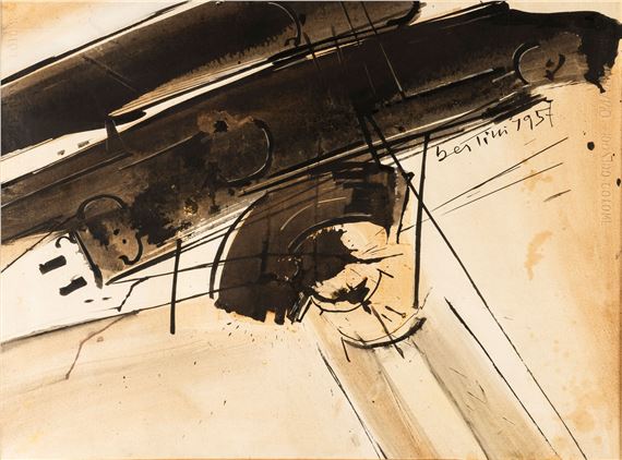 Venere al bagno, 1957 - Gianni Bertini