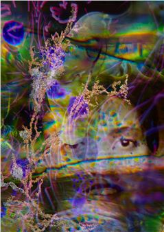 Josèfa Ntjam: Futuristic Ancestry: Warping Matter and Space-time(s) - Fotografiska Tallinn