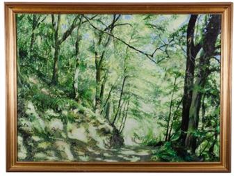 Holmewood path, Dartington - C. G. Spicer