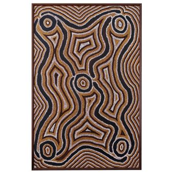 Flying Snake Dreaming - Tony Tjakamarra