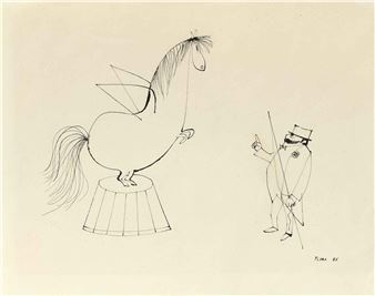 Paul Flora: Drawings & Graphics - Galerie Welz