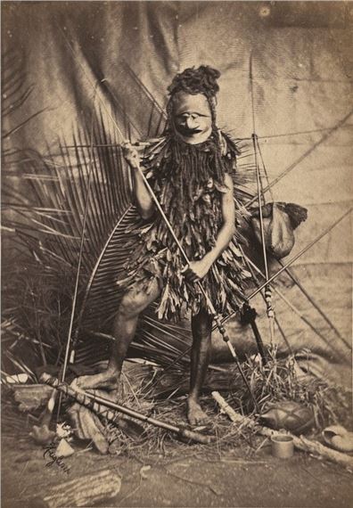 Set of portraits and landscapes of New Caledonia - Allan Hughan