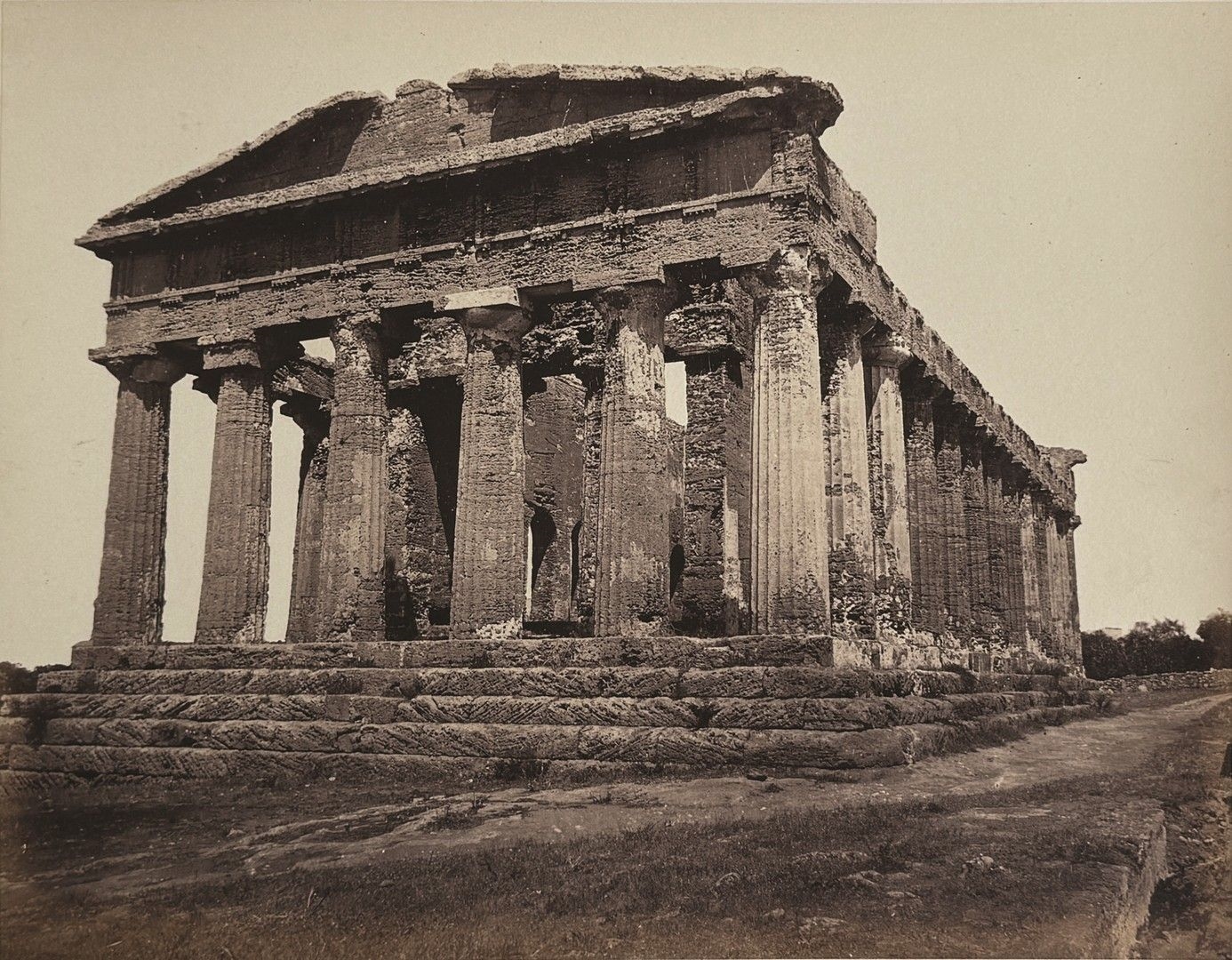 Artwork by Giorgio Sommer, Album featuring views of Sicily, Made of Albumen Prints