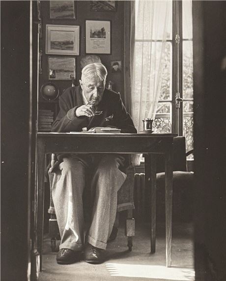 The philosopher Alain by Izis Bidermanas, 1952